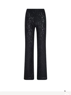 L'AGENCE Black Lace Pants